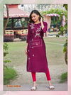 Harini Vol 1 By Hru Viscose Designer Kurtis Wholesale Market In Surat